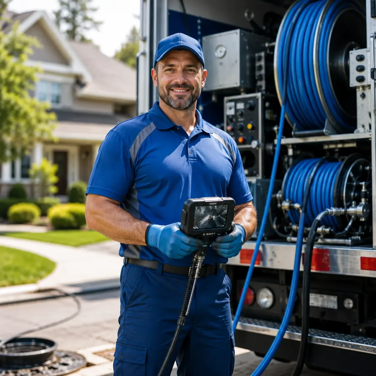 Local outdoor drain cleaning specialists in New Caney, TX